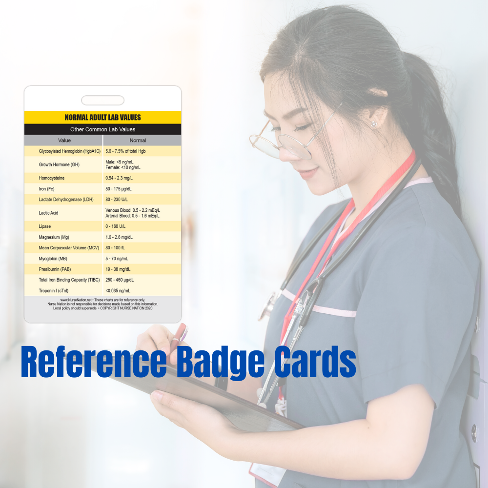 APGAR Score Reference and Newborn Assessment Vertical Badge Card – Nurse  Nation